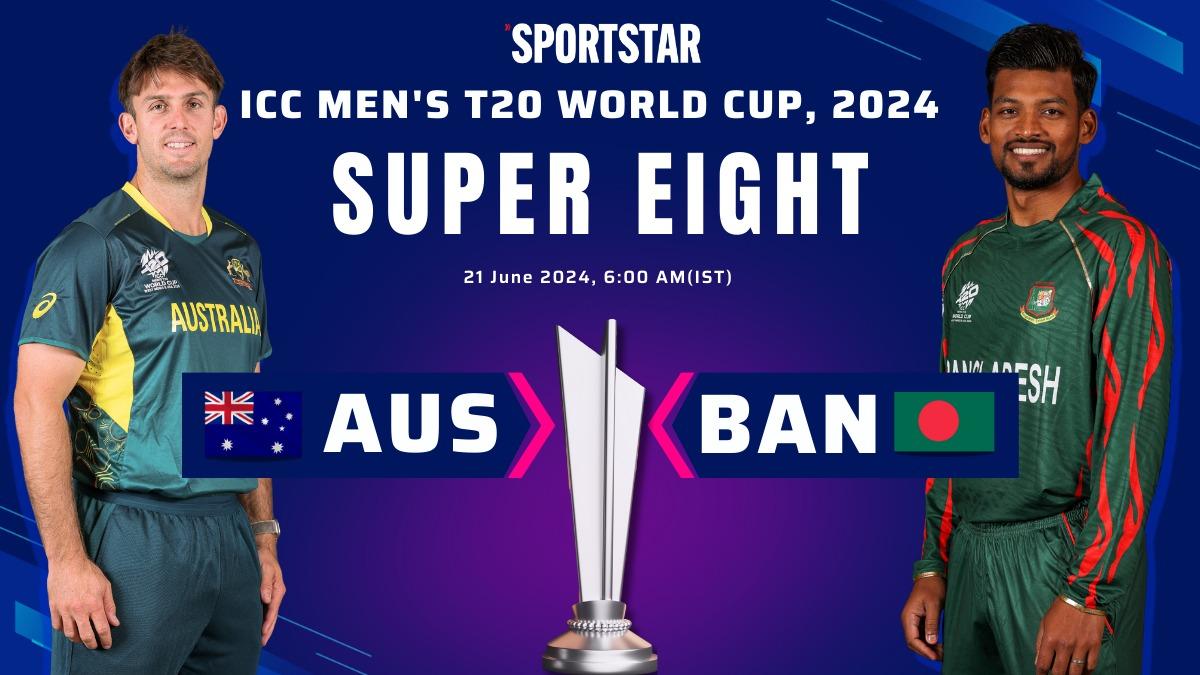 BAN vs AUS Live Score, T20 World Cup 2024: Pat Cummins picks hat-trick as Australia restricts Bangladesh to 140/8